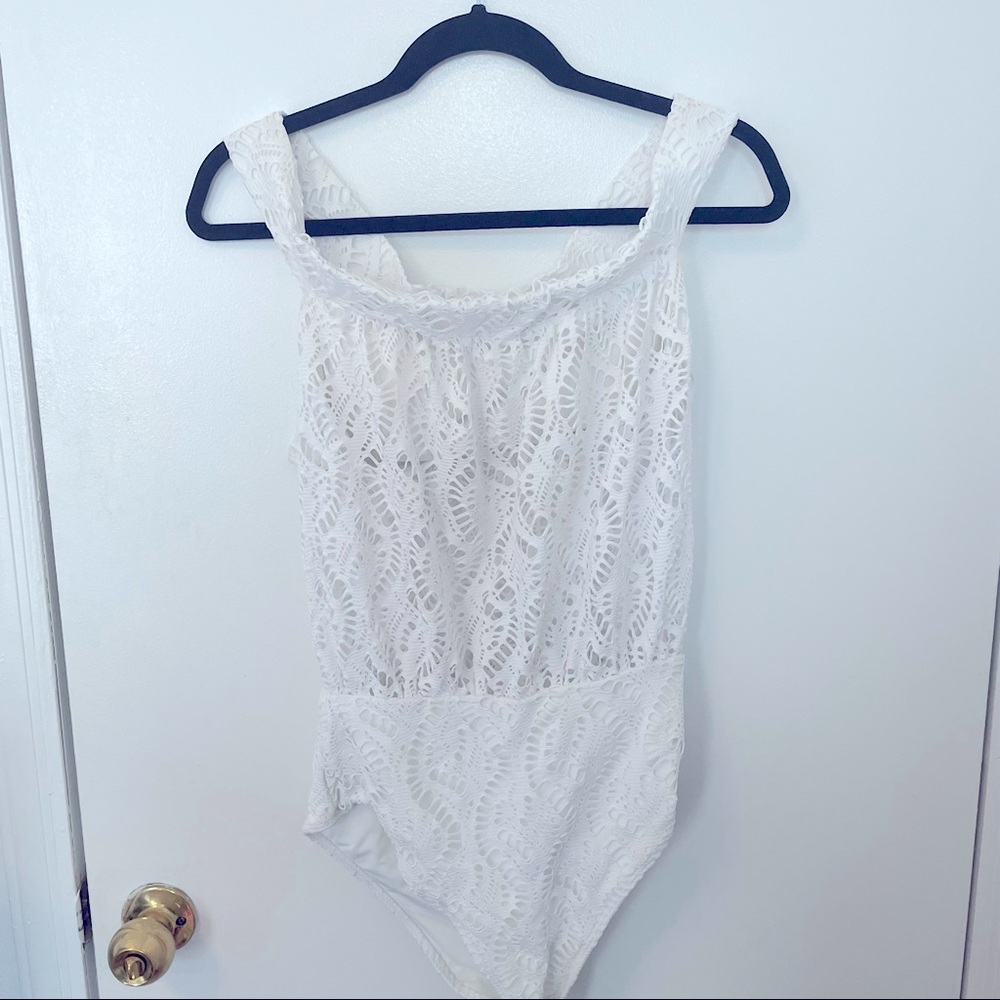 Aerie Off the shoulder One Piece Swimsuit
